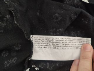 Top de flores mango algodón orgánico