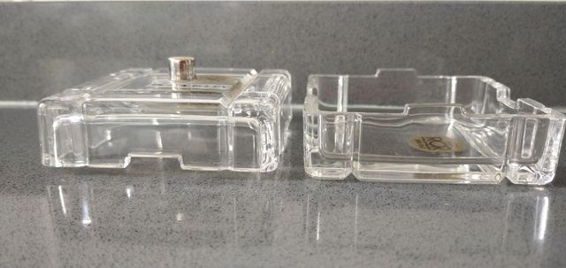 Joyero cristal y plata