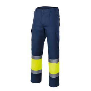 Pantalón VELILLA multibolsillos alta visibilidad.