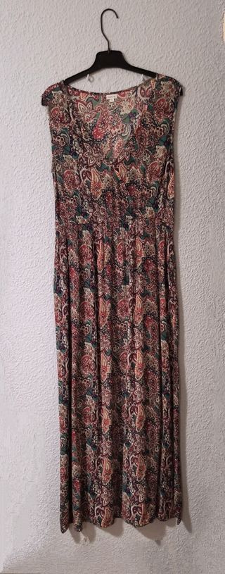 Natura - Vestido largo sin mangas 