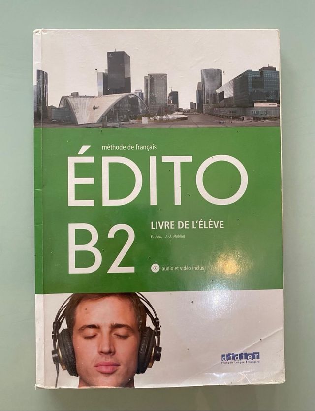 Libro ÉDITO B2 2 bachillerato Francés