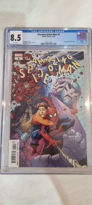 Comic spiderman encapsulado