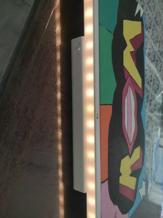 Dipinto fatto a mano con luce