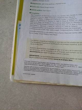 Biología y Geología 3 ESO 