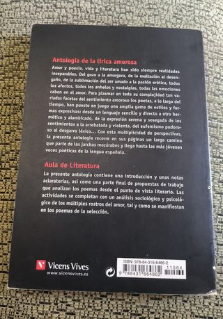 Antología de la lírica amorosa