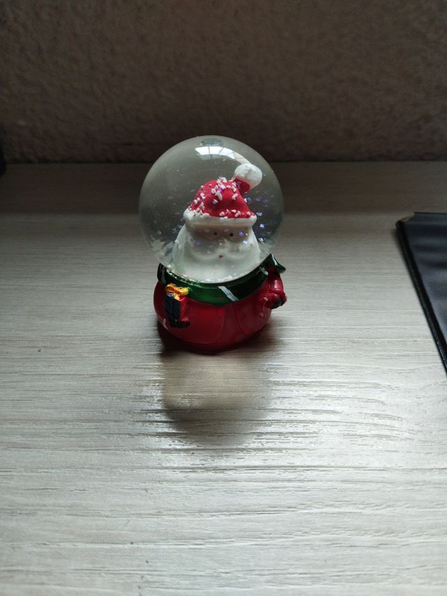 Bola de agua de navidad 