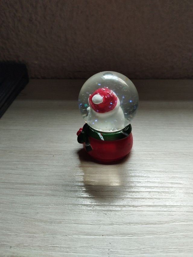 Bola de agua de navidad 