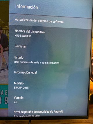 Tv Sony Bravia 55”