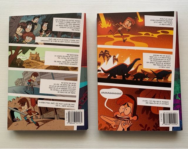 Els Forasters del Temps, números 2 i 6.