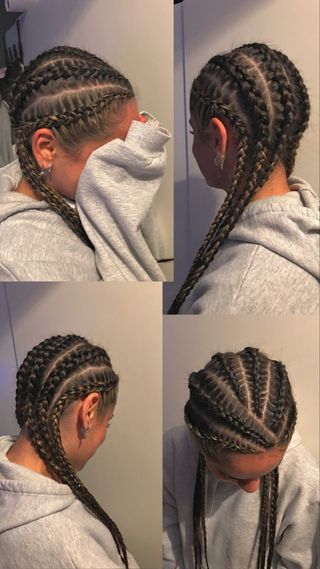 Trenzas boxeadora