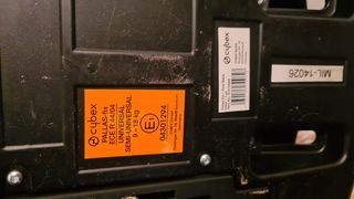 Silla coche con isofix