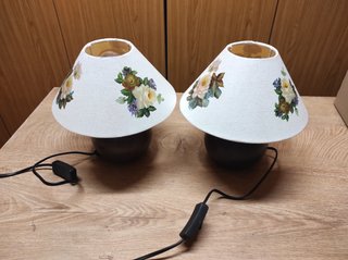 Coppia lampade da comodino