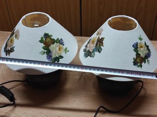 Coppia lampade da comodino