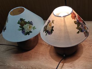 Coppia lampade da comodino