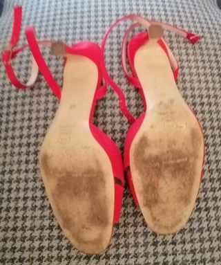 Sandalias de tacón sensato de PG