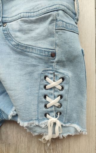 Shorts vaqueros elásticos zero 7 jeans