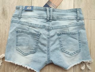 Shorts vaqueros elásticos zero 7 jeans