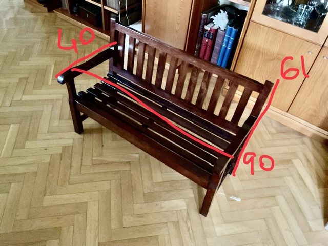 Banco de Madera maciza para niños