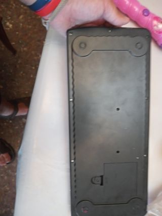 Piano electrónico de juguete.