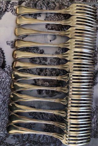 Cuberteria de plata 