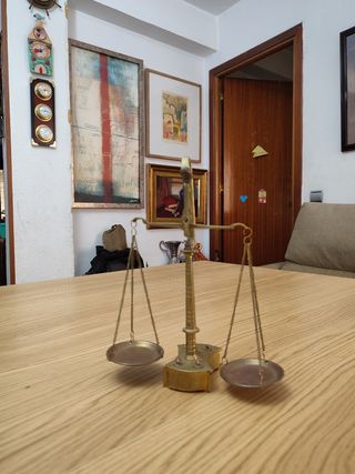 Balanza gramera antigua joyería