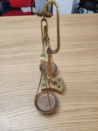 Balanza gramera antigua joyería