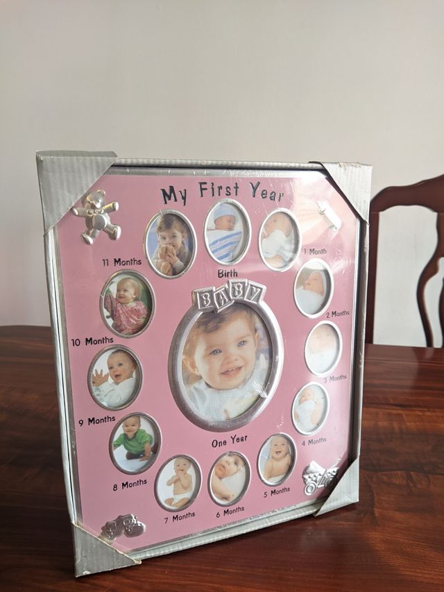 Marco rosa mi primer año (my first year)