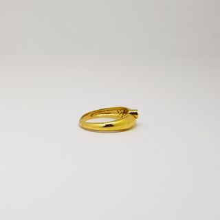 Solitario Oro Amarillo 18K Diamante 0.10ct