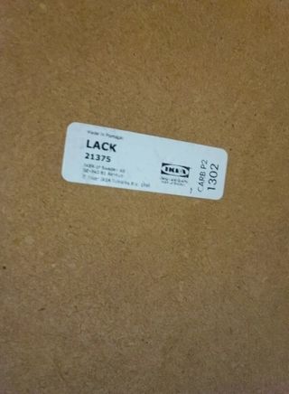 MESA LACK IKEA 118CM