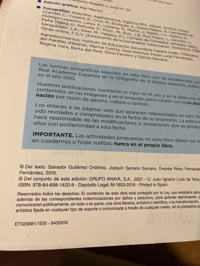 Lengua y literatura 2 eso anaya