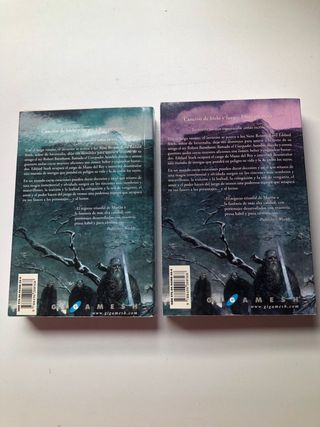 Libro Juego de tronos I y II