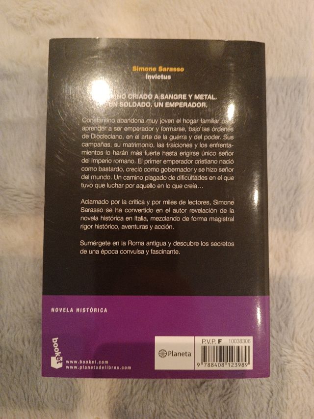 Libro sobre Constantino, de Simone Sarasso