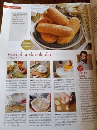 Revistas de cocina.