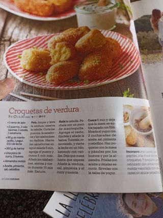 Revistas de cocina.
