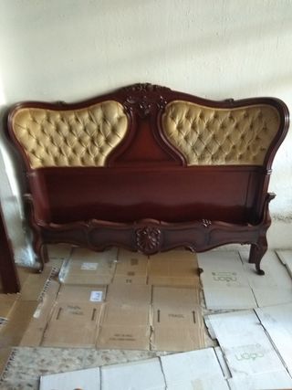 Oferton Dormitorio de matrimonio, madera tallada