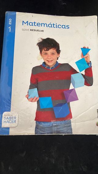 Libro 1 eso matemáticas santillana