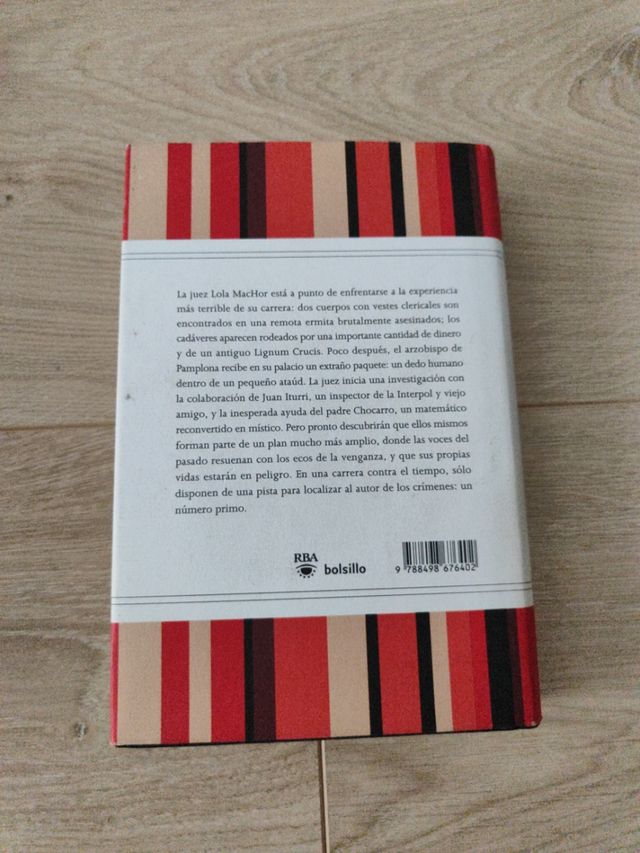 Los crímenes del número primo. Reyes Calderón.