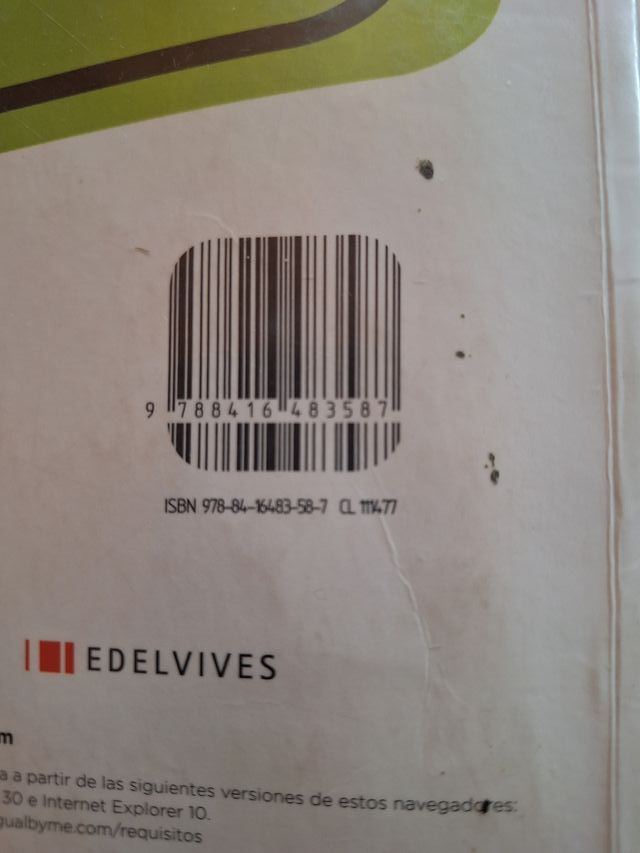 Libro Biología y Geología (English). TRES libros