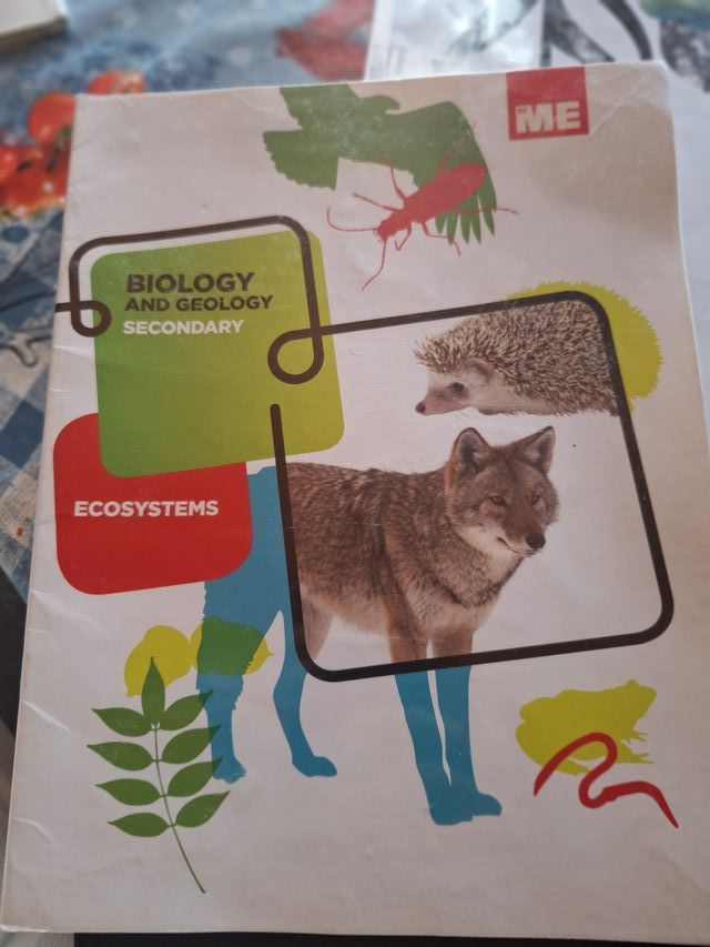 Libro Biología y Geología (English). TRES libros