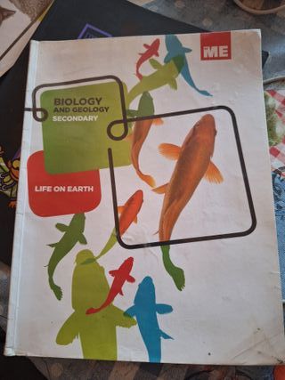 Libro Biología y Geología (English). TRES libros