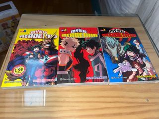 Manga My hero academia tomos del 1 al3