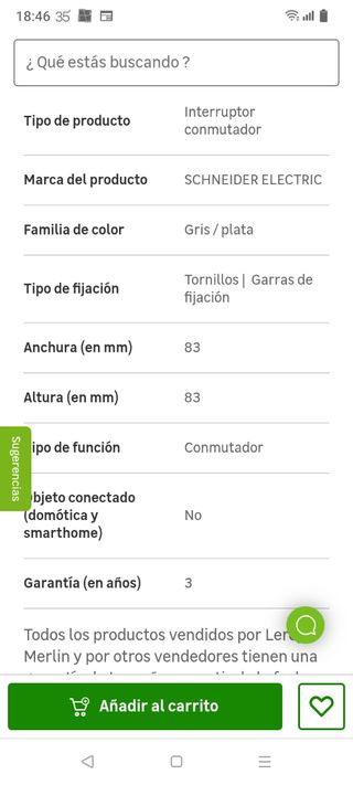 Pack interruptores luz plata