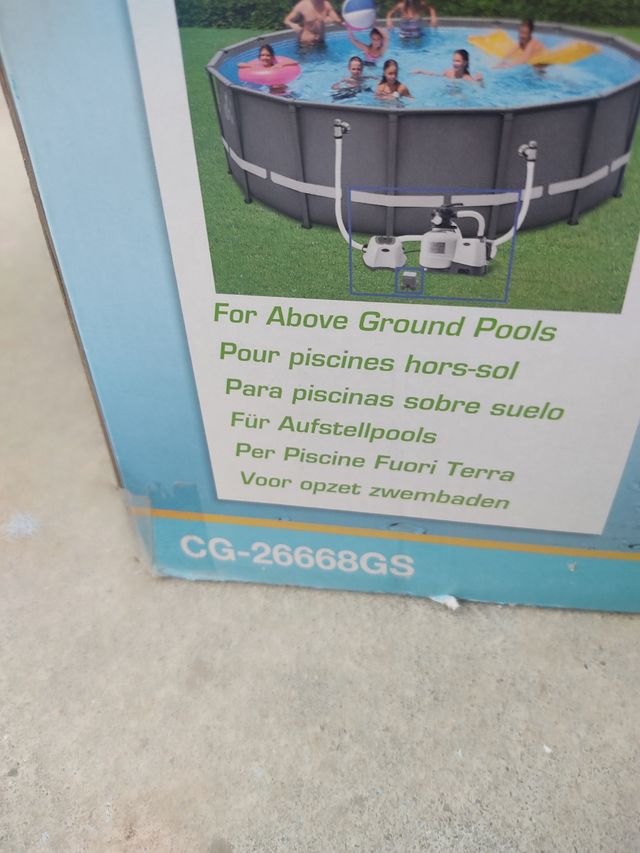 Clorador salino Intex