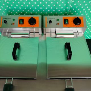 🎱​BU✠ Freidora Doble ✠ 8+8 LT + grifo