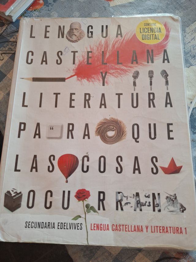 Libro texto Literatura 1º ESO