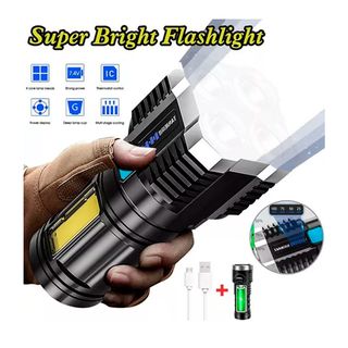 Linterna LED Recargable IP64 COB