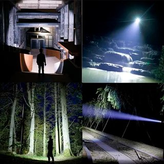 Linterna Táctica LED USB Potente