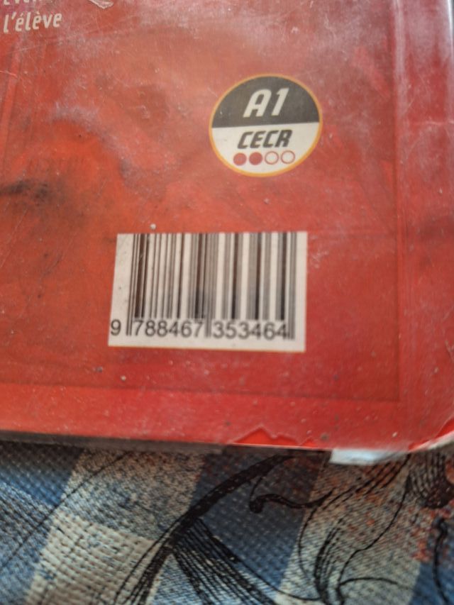 Libro texto. 1º ESO Francés. Editorial Oxford