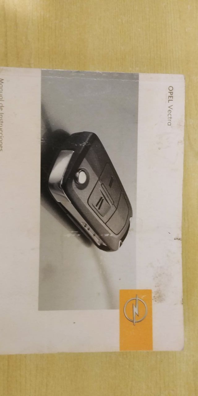 Manual de instrucciones opel vectra c