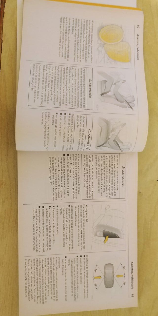 Manual de instrucciones opel vectra c